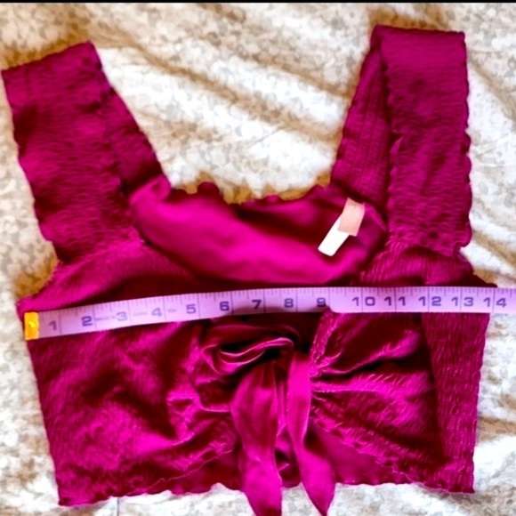 Victoria’s Secret vintage mesh ruffle top & skirt - Picture 4 of 10